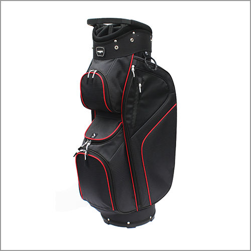 Majek Black Red Golf Bag 9 inch 14-Way Friendly Separator Top
