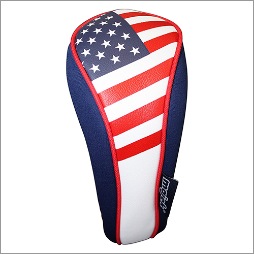Majek USA Patriot Golf Hybrid Head Cover U.S.A Style Patriotic Headcover