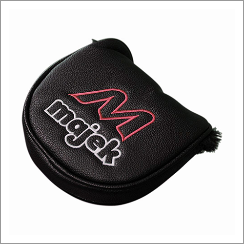 Majek K5 P-202 Red and Black Golf Lady Putter Club Claw Style Forgiving Mallet Precision Steel Shaft Perfect for Lining up Your Putts