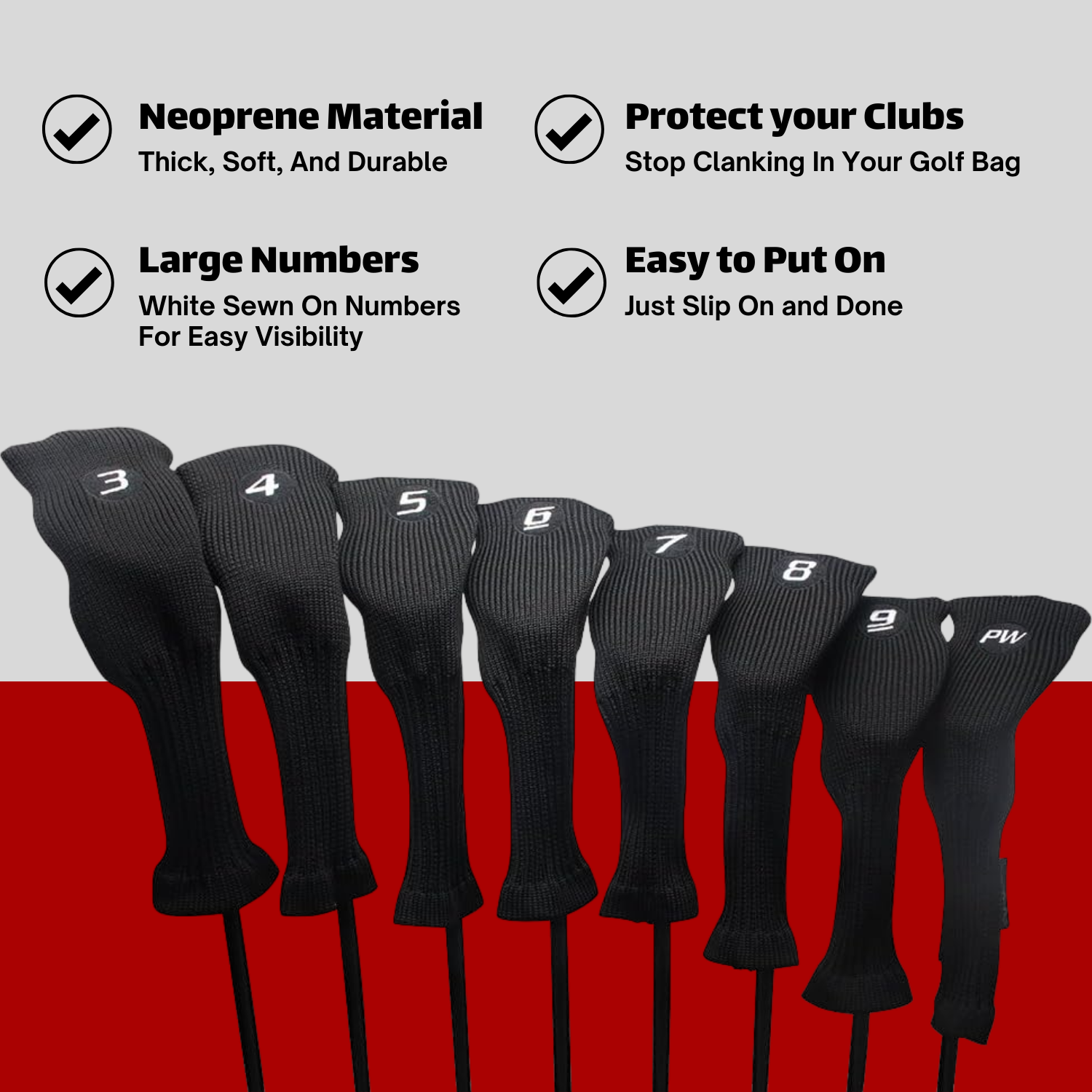 Majek Golf K5 Senior Mens All True Hybrid Clubs Complete Full Hybrid Set Includes #3,4,5,6,7,8,9,PW + Headcover Set &  Majek Golf Hat