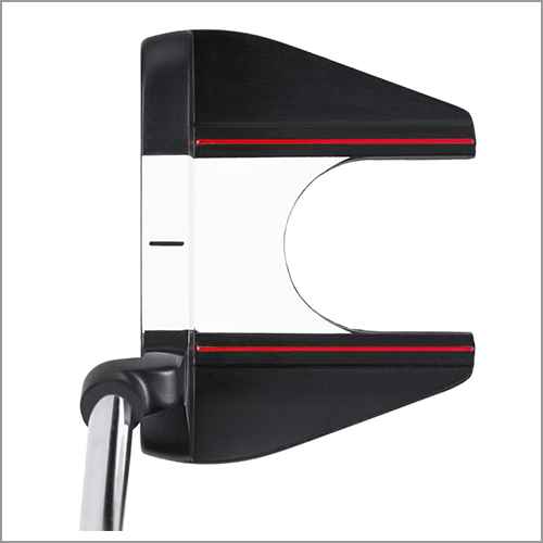 Majek K5 P-204 Red and Black Golf Putter Men's Club Bullet Style Forgiving Mallet Perfect for Lining up Your Putts