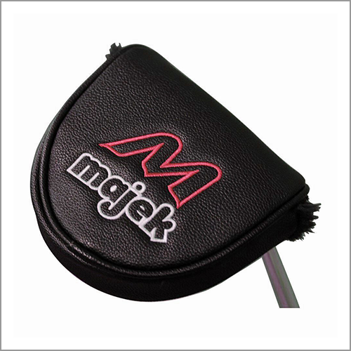 Majek K5 P-204 Red and Black Golf Lady Putter Bullet Style Forgiving Mallet with Alignment Line Up Hand Tool
