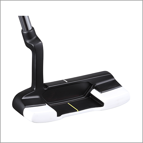 Majek K5 P-200 Lime and Black Off Set Blade Men's Golf Putter Precision Steel Shaft Perfect for Lining up Your Putts