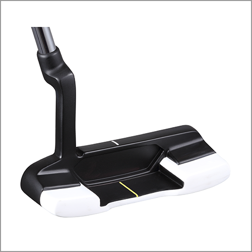 Majek K5 P-200 Lime and Black Off Set Blade Lady Golf Putter Precision Steel Shaft Perfect for Lining up Your Putts