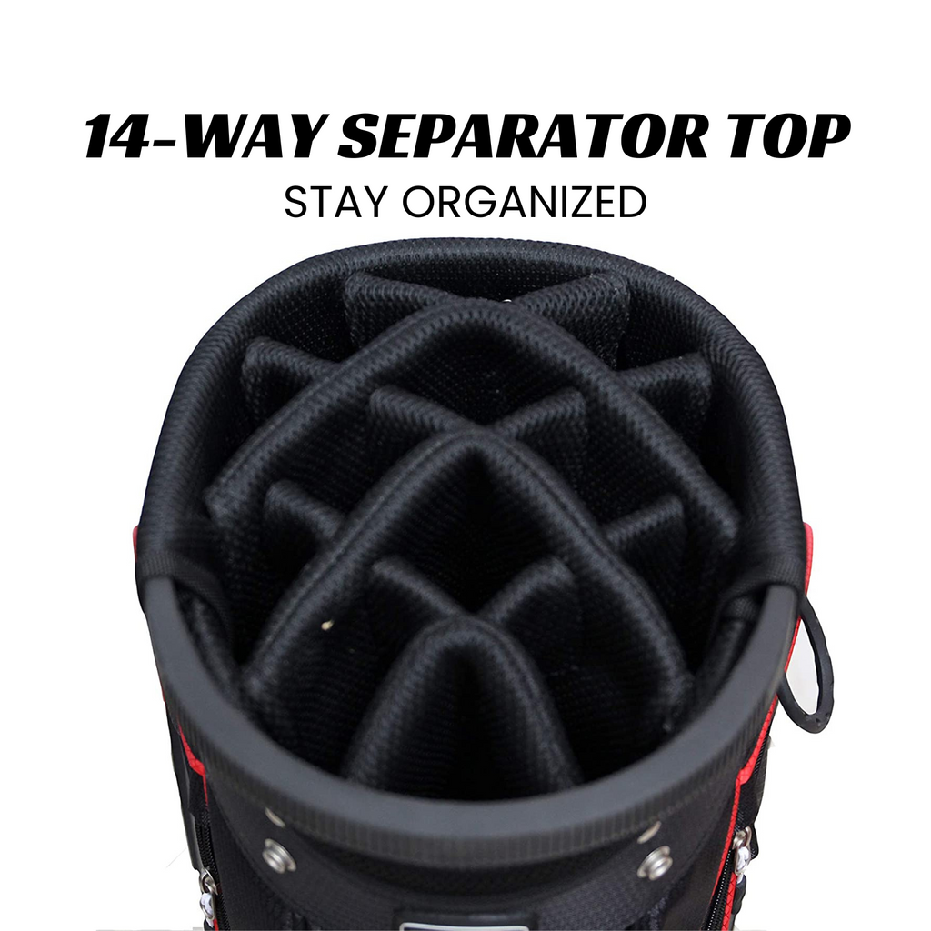 1HANDLEBLACKREDGOLFBAG.