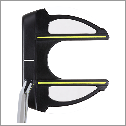 Majek K5 P-202 Lime and Black Golf Putter Men's Club Claw Style Forgiving Mallet Perfect for Lining up Your Putts