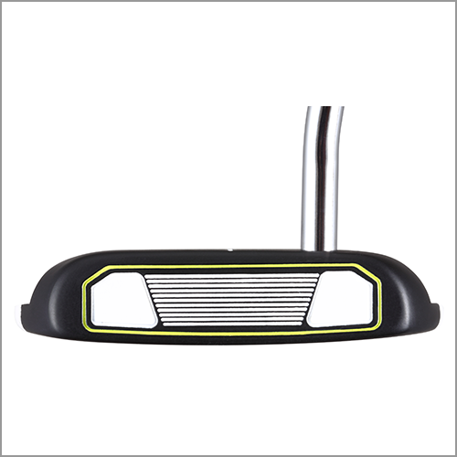 Majek K5 P-202 Lime and Black Golf Lady Putter Club Claw Style Forgiving Mallet Precision Steel Shaft Perfect for Lining up Your Putts