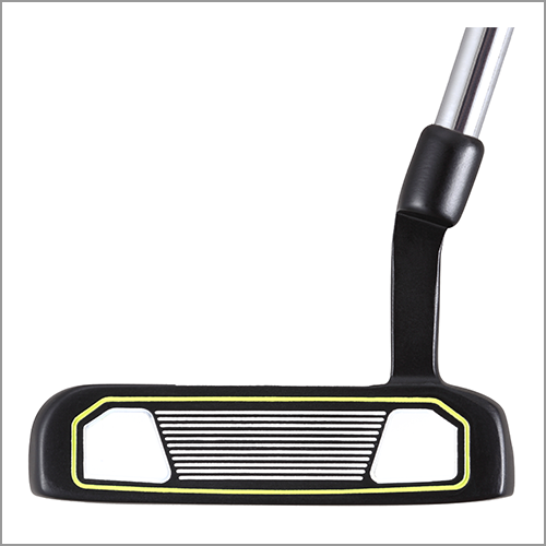 Majek K5 P-204 Lime and Black Golf Putter Men's Club Bullet Style Forgiving Mallet Perfect for Lining up Your Putts