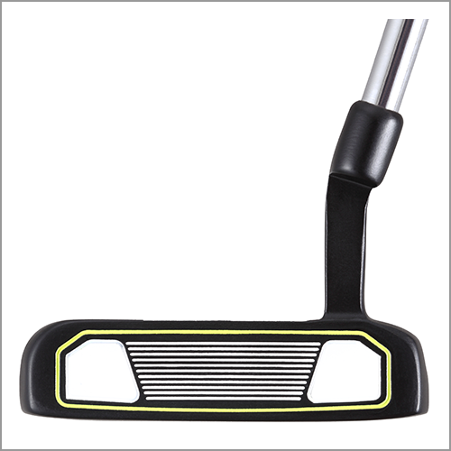 Majek K5 P-204 Lime and Black Golf Lady Putter Bullet Style Forgiving Mallet with Alignment Line Up Hand Tool