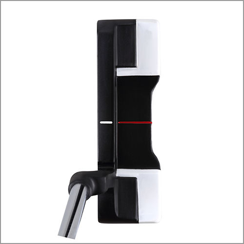 Majek K5 P-200 Red and Black Off Set Blade Golf Lady Putter Precision Steel Shaft Perfect for Lining up Your Putts