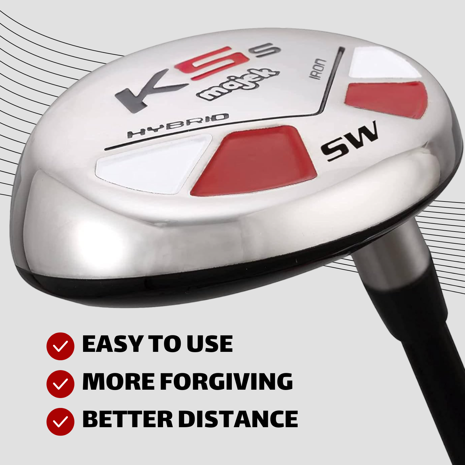 Majek Golf #SW Sand Wedge Hybrid Iron Wedge