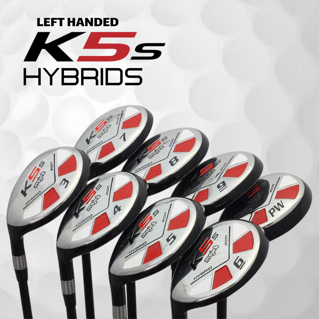 Left Handed Majek Golf K5 Senior Mens All True Hybrid Clubs Complete F