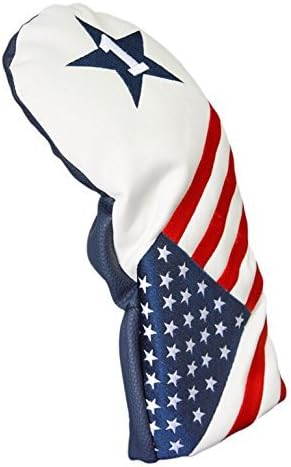 USA Patriot Golf Vintage Retro Patriotic Driver Headcover Limited Edition Head Cover Fits 460cc Drivers