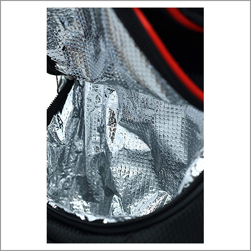 Majek Black Red Golf Bag 9 inch 14-Way Friendly Separator Top