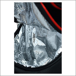 Majek Black Red Golf Bag 9 inch 14-Way Friendly Separator Top