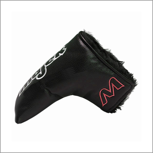 Majek K5 P-200 Red and Black Off Set Blade Golf Lady Putter Precision Steel Shaft Perfect for Lining up Your Putts