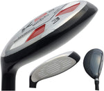 Left-Handed Majek K5 Senior Mens Golf All Hybrid Complete Full Set which Includes #3 - PW