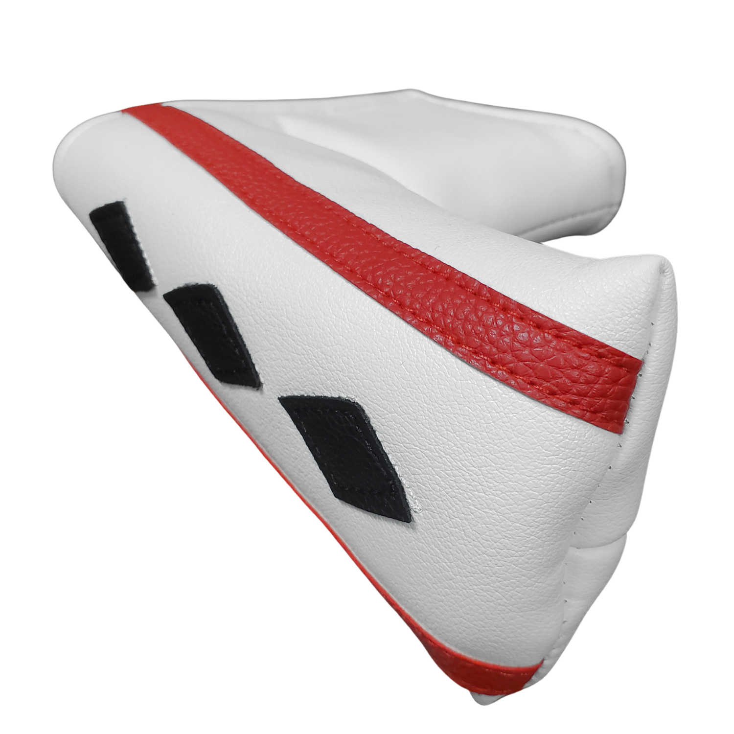 Majek Poker Black Diamond Retro Vintage L-Shape Blade Style Putter Head Cover