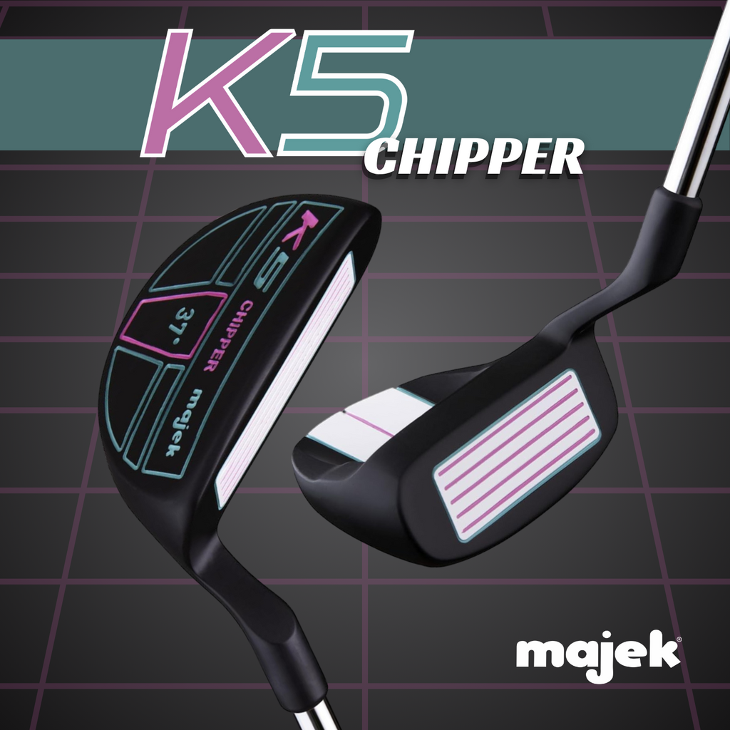 Majek K5 Chipper 37 Degree Teal and Pink Right Handed Ladies
