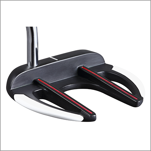 Majek K5 P-202 Red and Black Golf Lady Putter Club Claw Style Forgiving Mallet Precision Steel Shaft Perfect for Lining up Your Putts