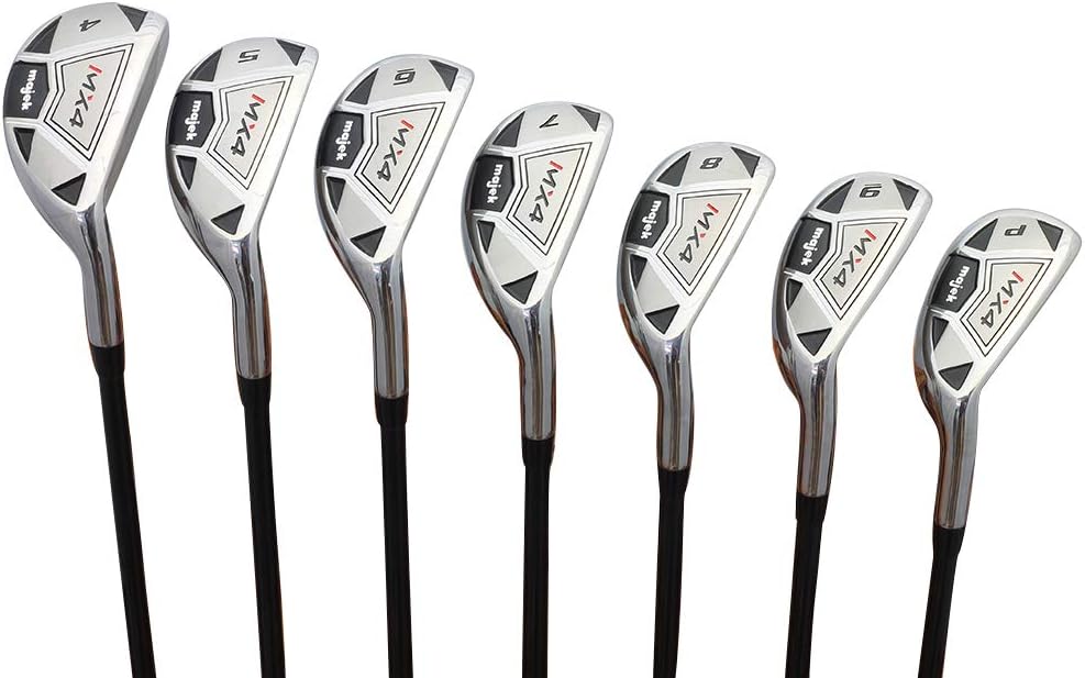 Majek MX4 Senior Flex Men's Standard Hybrid Iron Set: 4-PW