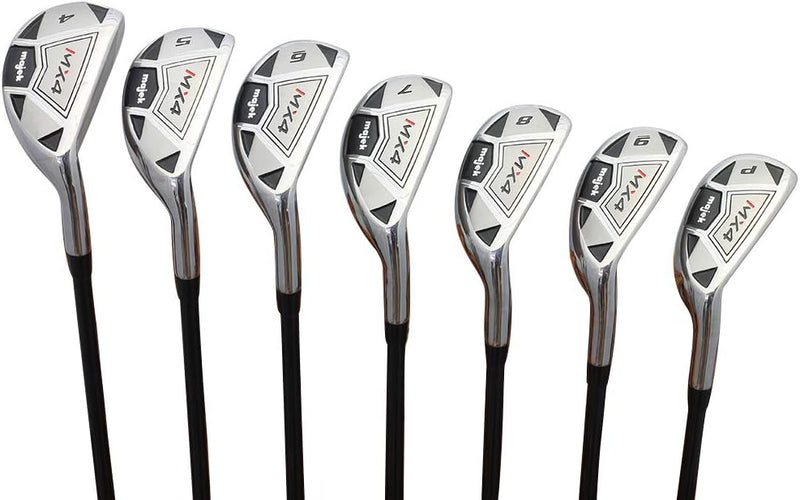 Majek MX4 Senior Flex Men's Standard Hybrid Iron Set: 4-PW