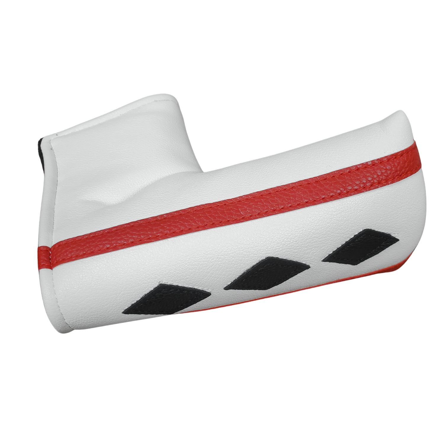 Majek Poker Black Diamond Retro Vintage L-Shape Blade Style Putter Head Cover