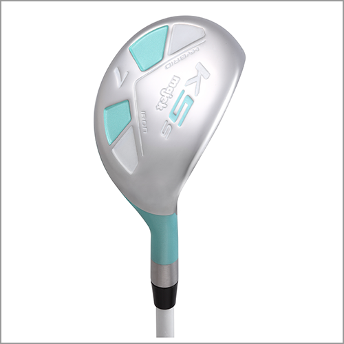 Majek K5s Teal Ladies Golf Hybrids Irons Set Womens All True Hybrid Ultra Light Weight Forgiving Includes 4-SW