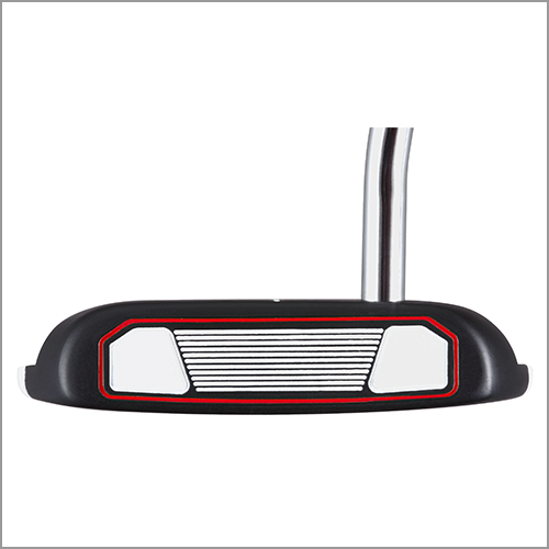 Majek K5 P-202 Red and Black Golf Lady Putter Club Claw Style Forgiving Mallet Precision Steel Shaft Perfect for Lining up Your Putts