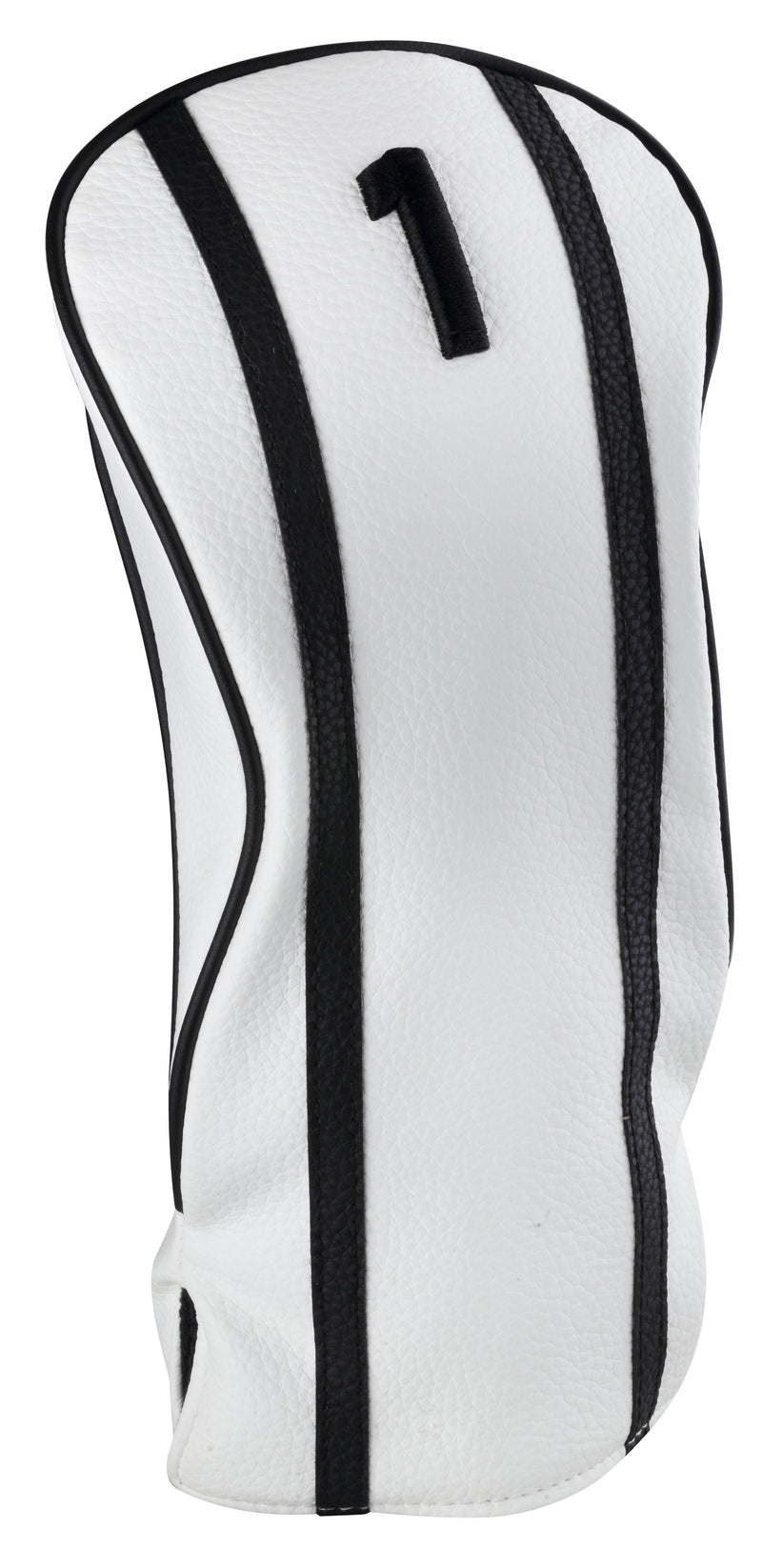 Majek Golf Clubs Premium Protective White & Black Head Covers