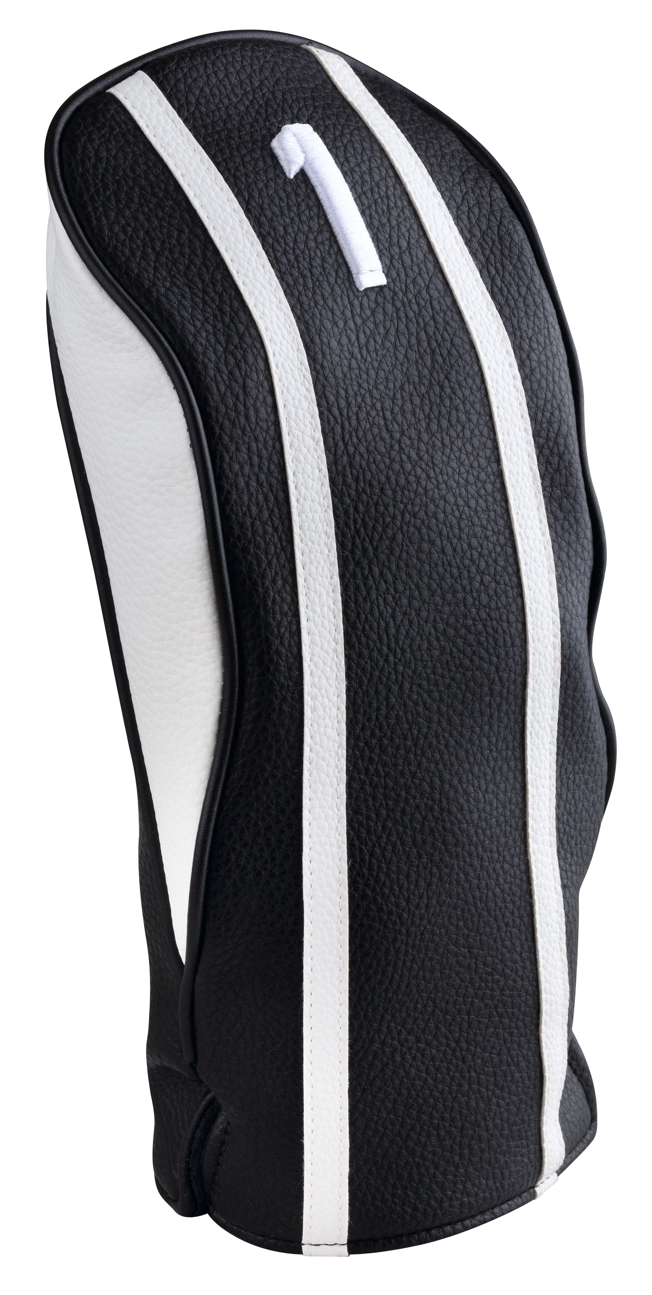 Majek Golf Clubs Premium Protective Black& White Striped  Driver and Fairway Wood Head Covers #1/3/5/X