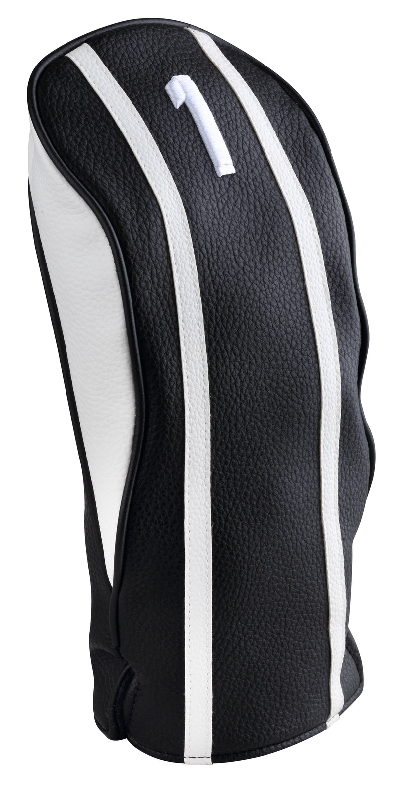 Majek Golf Clubs Premium Protective Black& White Striped Driver and Fairway Wood Head Covers #1/3/5/X