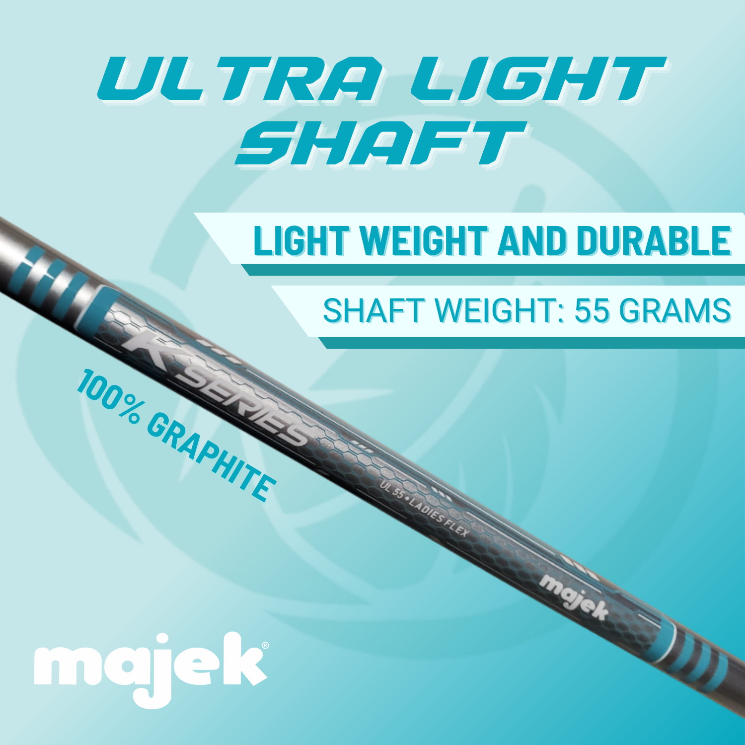 Majek Senior Womens High Launch Golf Driver White K Series 460cc 12.5° Titanium Face Light Weight Driver Right Handed Woman Ultra Forgiving Senior Ladies Flex