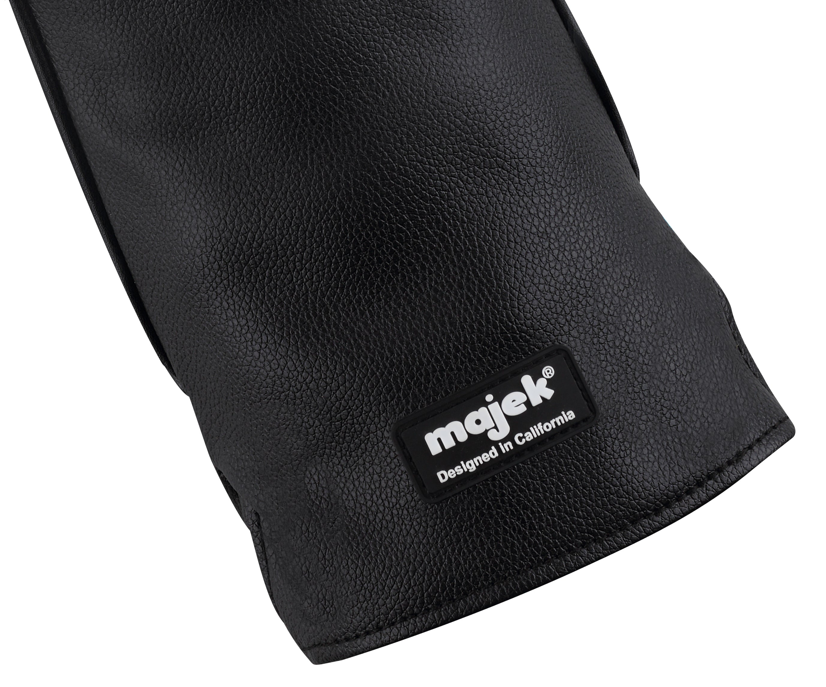 Majek Golf Clubs Premium Protective Teal White and Black Head Covers