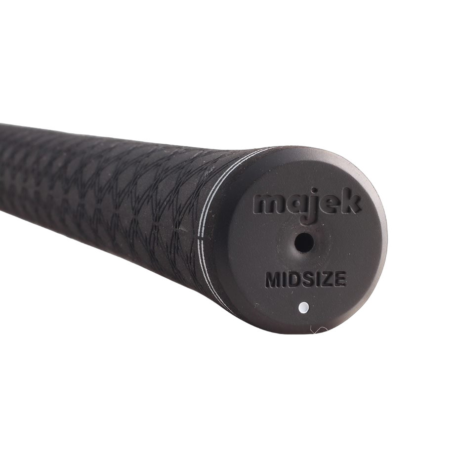 Majek Black Midsize No Logo Grips