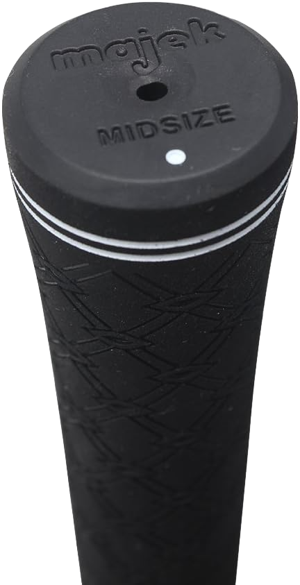 Majek Black Midsize No Logo Grips