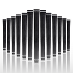 Majek Golf Club Grips Super Jumbo Extra Large Tour 360 Degree Black - NO LOGO - Round .600 Extra Large XL XXL Great for Tall Golfers with Big Hands - Premium Rubber Golf Grips -High Traction