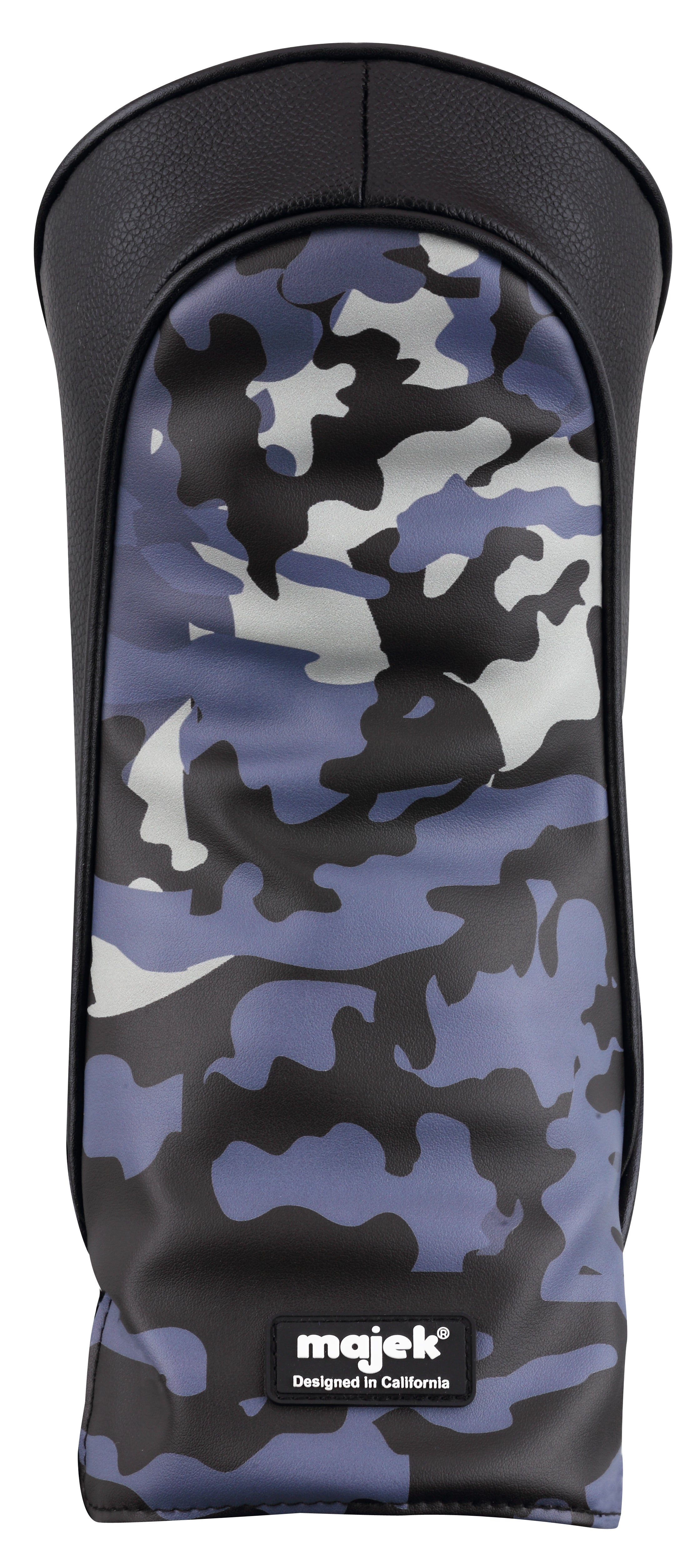 Majek Black and Blue Camo Head Covers
