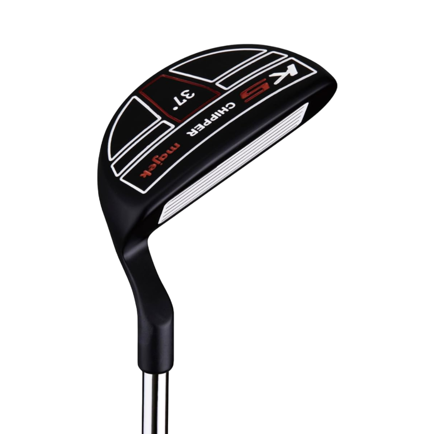 Majek K5 Chipper 37 Degree Black and Red Right Handed Men's Golf Club