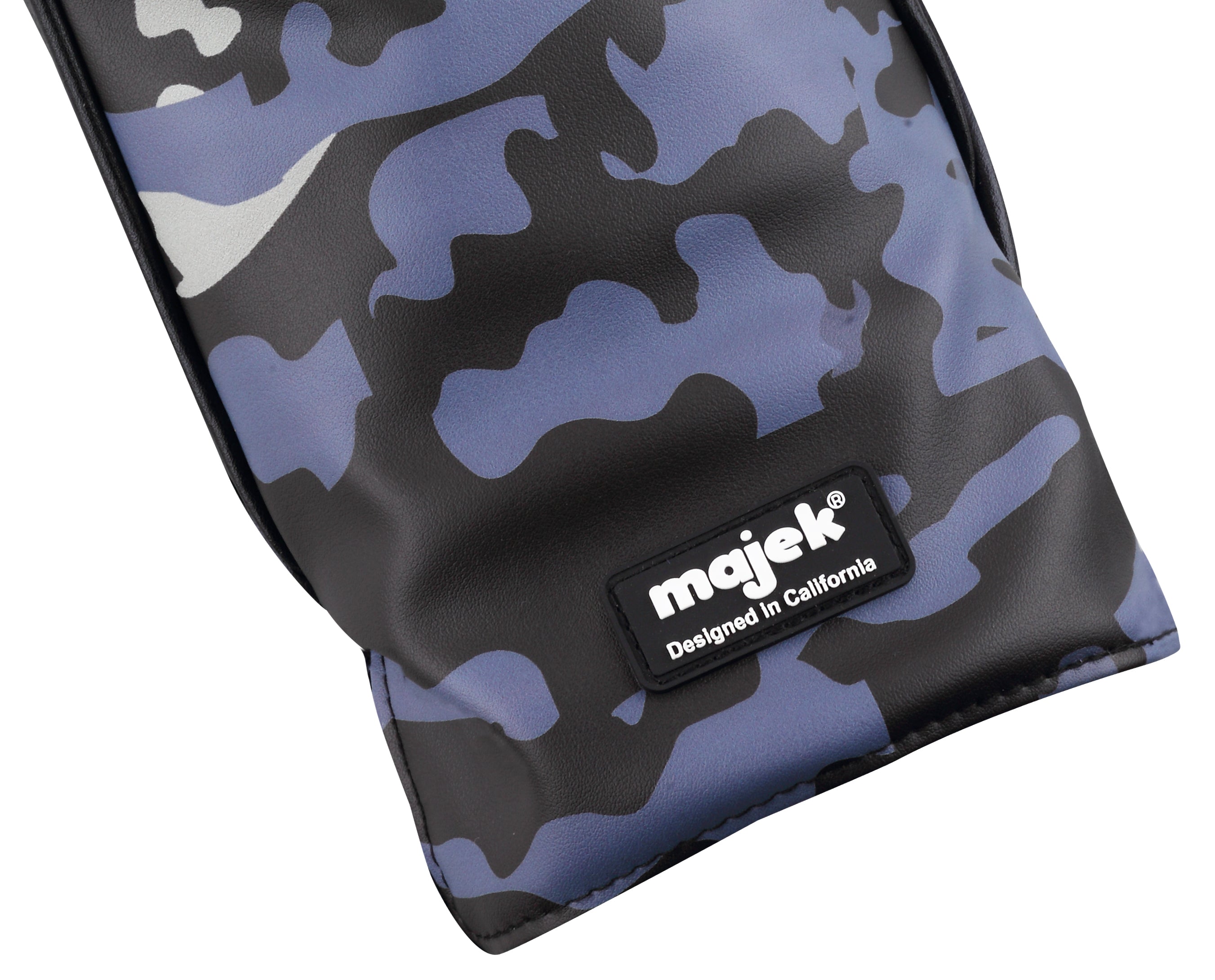 Majek Black and Blue Camo Head Covers