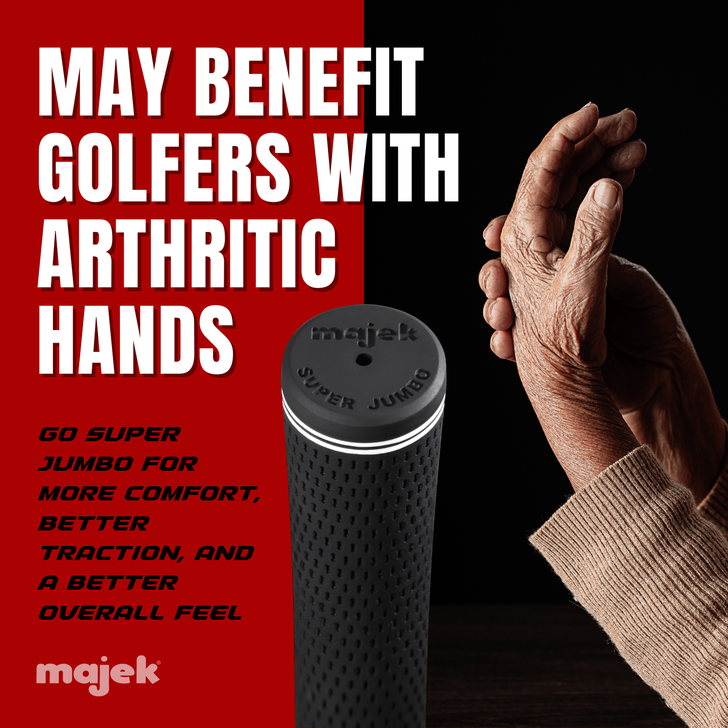 Majek Super Jumbo No Logo Grip
