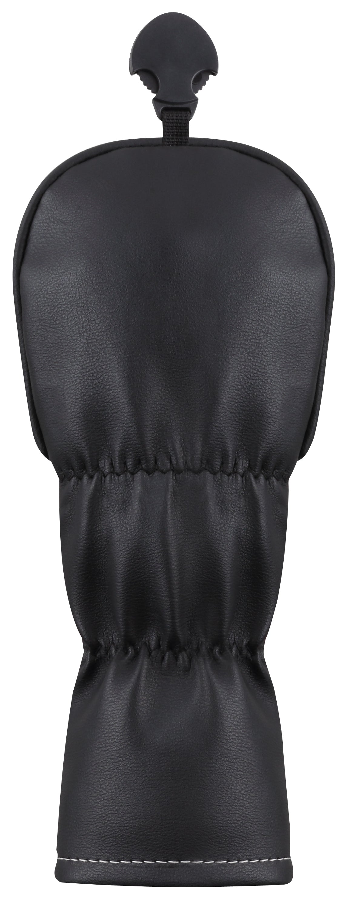 Majek Retro Golf Headcovers White Red and Black Vintage Leather Style 1 3 5 X H Driver Fairway and Hybrid Head Covers Fits 460cc Drivers Classic Look