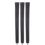 Majek Golf Club Grips Super Jumbo Arthritic Extra Large Tour 360 Degree Black - NO LOGO - Round .600 Extra Large XL XXL Great for Senior Golfers with Big Hands - Premium Rubber Golf Grips - 13 Pack High Traction Arthritic Grips