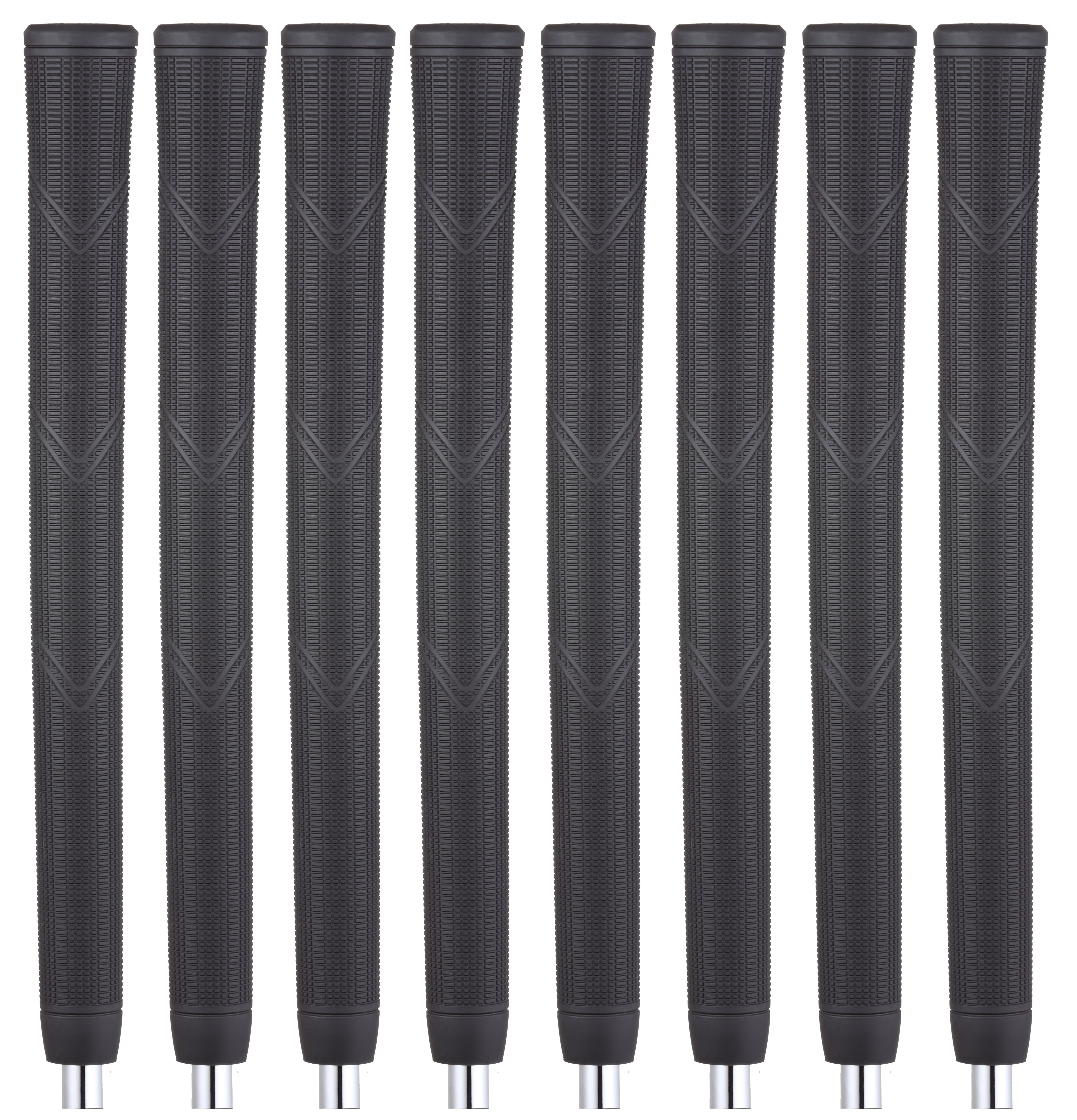 Majek Golf Club Grips Super Jumbo Arthritic Extra Large Tour 360 Degree Black - NO LOGO - Round .600 Extra Large XL XXL Great for Senior Golfers with Big Hands - Premium Rubber Golf Grips - 13 Pack High Traction Arthritic Grips