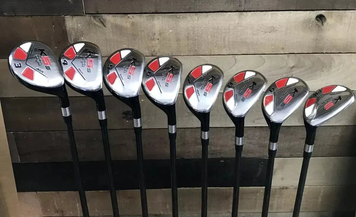 Demo Mens Senior Hybrid Golf Set 3 - PW Graphite Clubs Right Handed All Hybrids