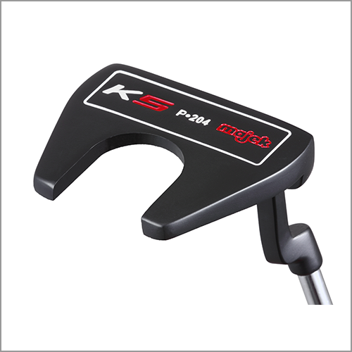 Majek K5 P-204 Red and Black Golf Lady Putter Bullet Style Forgiving Mallet with Alignment Line Up Hand Tool