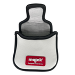 Majek Poker Black Diamond Retro Vintage Square-Shape Mallet Style Putter Head Cover