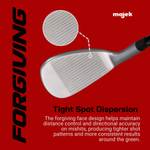 Majek K5 Golf Men's Complete Wedge Set: 52° Gap Wedge (GW), 56° Sand Wedge (SW), 60° Lob Wedge (LW) Right Handed Tall +1 inch Regular Flex Graphite Shaft