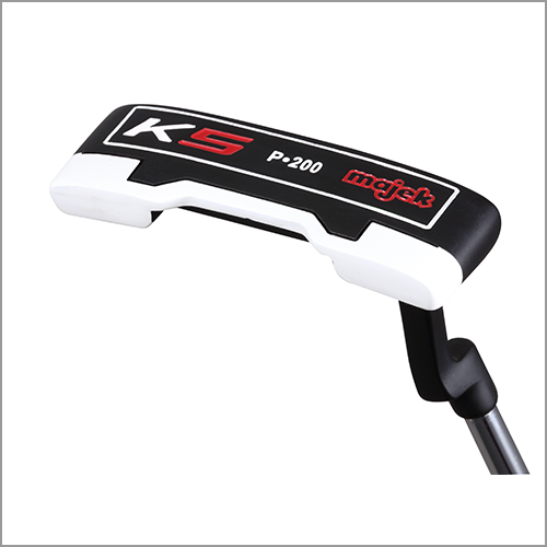 Majek K5 P-200 Red and Black Off Set Blade Golf Lady Putter Precision Steel Shaft Perfect for Lining up Your Putts