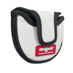 Majek Poker Black Diamond Retro Vintage D-Shape Mallet Style Putter Head Cover